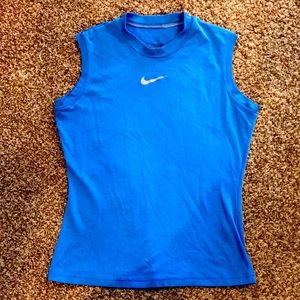Boys dri fit Nike tank top. Size small 4-6. Blue.